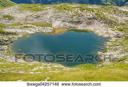 Laufbichelsee, Allgauer Alpen, Allgau, Bayern, Deutschland, Europa View Large Photo Image Stock Photograph - Laufbichelsee, Allgauer Alpen, Allgau, Bayern, Deutschland, Europa. Fotosearch