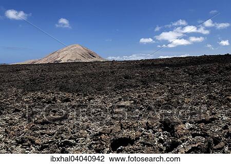 Lavafeld, Vulkanlandschaft, Feuerberge, Vulkane, Lanzarote, Kanarische Inseln, Spanien, Europa View Large Photo Image Stock Image - Lavafeld, Vulkanlandschaft, Feuerberge, Vulkane, Lanzarote, Kanarische Inseln, Spanien, Europa. Fotosearch