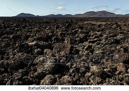 Lavafeld, Vulkanlandschaft, hinten Feuerberge, Vulkane, Nationalpark Timanfaya, Lanzarote, Kanarische Inseln, Spanien, Europa View Large Photo Image Stock Photograph - Lavafeld, Vulkanlandschaft, hinten Feuerberge, Vulkane, Nationalpark Timanfaya, Lanzarote, Kanarische Inseln, Spanien, Europa. Fotosearch