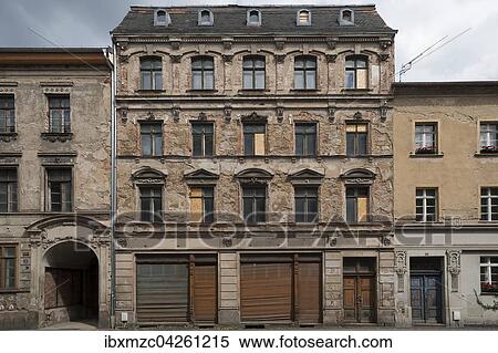 Leerstehendes, baufalliges Wohnhaus, Gorlitz, Oberlausitz, Sachsen, Deutschland, Europa View Large Photo Image Stock Photography - Leerstehendes, baufalliges Wohnhaus, Gorlitz, Oberlausitz, Sachsen, Deutschland, Europa. Fotosearch