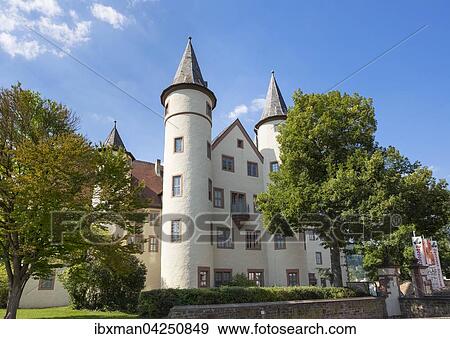 Lohrer Schloss mit Spessartmuseum, Lohr am Main, Spessart, Unterfranken, Franken, Bayern, Deutschland, Europa View Large Photo Image Stock Photo - Lohrer Schloss mit Spessartmuseum, Lohr am Main, Spessart, Unterfranken, Franken, Bayern, Deutschland, Europa. Fotosearch