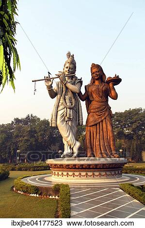 Lord Krishna and Radha Statue, Shiv Murti Mandir Complex am Indira Gandhi International Airport, Neu-Delhi, Delhi, Indien, Asien View Large Photo Image Stock Image - Lord Krishna and Radha Statue, Shiv Murti Mandir Complex am Indira Gandhi International Airport, Neu-Delhi, Delhi, Indien, Asien. Fotosearch