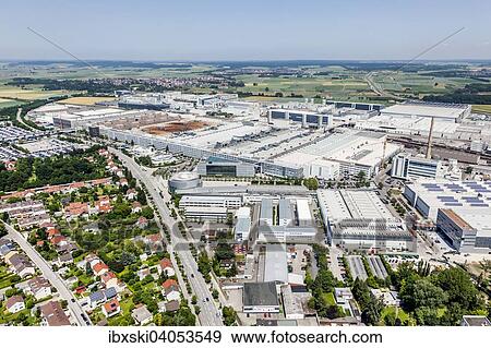 Luftaufnahme Audi AG, Werk, Stammwerk, Ingolstadt, Oberbayern, Bayern, Deutschland, Europa View Large Photo Image Stock Photo - Luftaufnahme Audi AG, Werk, Stammwerk, Ingolstadt, Oberbayern, Bayern, Deutschland, Europa. Fotosearch