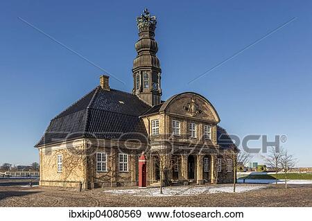 Stock Photo - Nyholm Zentralwachhaus, Kopenhagen, Danemark, Europa. Fotosearch