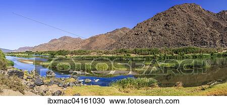 Oranje, Grenzfluss zwischen Namibia und Sudafrika, Namibia, Afrika View Large Photo Image Stock Image - Oranje, Grenzfluss zwischen Namibia und Sudafrika, Namibia, Afrika. Fotosearch