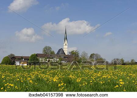 Ortsansicht, Marienberg, Schechen, Rosenheim, Oberbayern, Bayern, Deutschland, Europa View Large Photo Image Stock Photo - Ortsansicht, Marienberg, Schechen, Rosenheim, Oberbayern, Bayern, Deutschland, Europa. Fotosearch