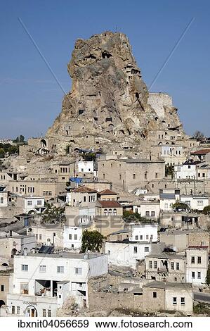 Ortsansicht, Ortahisar, Provinz Nevsehir, Kappadokien, Turkei, Asien View Large Photo Image Stock Photo - Ortsansicht, Ortahisar, Provinz Nevsehir, Kappadokien, Turkei, Asien. Fotosearch