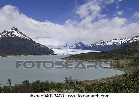 Perito-Moreno-Gletscher, Nationalpark Los Glaciares, Santa Cruz, Argentina View Large Photo Image Stock Photo - Perito-Moreno-Gletscher, Nationalpark Los Glaciares, Santa Cruz, Argentina. Fotosearch