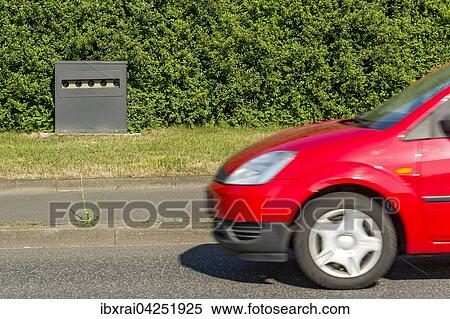 Personenwagen, PKW fahrt in Messbereich von Sensor zur Geschwindigkeitsmessung im Strassenverkehr, Hessen, Deutschland, Europa View Large Photo Image Stock Photography - Personenwagen, PKW fahrt in Messbereich von Sensor zur Geschwindigkeitsmessung im Strassenverkehr, Hessen, Deutschland, Europa. Fotosearch