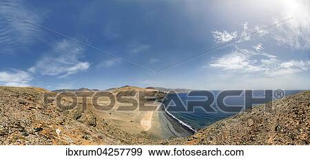 Playa del Gozo, Femes, Lanzarote, Kanarische Inseln, Spanien, Europa View Large Photo Image Stock Photo - Playa del Gozo, Femes, Lanzarote, Kanarische Inseln, Spanien, Europa. Fotosearch