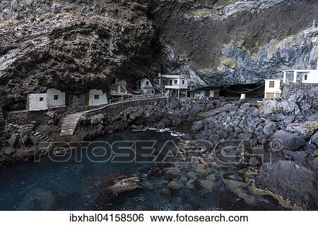 Prois de Candelaria, Cueva de Candelaria, ehemaliges Piratennest bzw. Schmugglernest, bei Tijarafe, La Palma, Kanarische Inseln, Spanien, Europa View Large Photo Image Stock Photograph - Prois de Candelaria, Cueva de Candelaria, ehemaliges Piratennest bzw. Schmugglernest, bei Tijarafe, La Palma, Kanarische Inseln, Spanien, Europa. Fotosearch