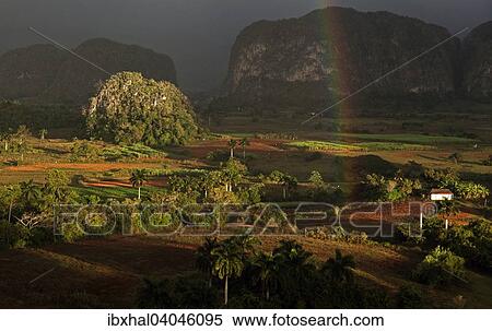Regenbogen, Gewitterstimmung, Gewitterwolken, Vinales-Tal, Kuba, Nordamerika View Large Photo Image Stock Photography - Regenbogen, Gewitterstimmung, Gewitterwolken, Vinales-Tal, Kuba, Nordamerika. Fotosearch