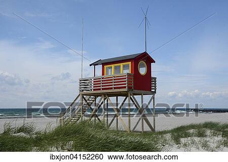 Rettungsturm, Skanor, Skane lan, Schweden, Europa View Large Photo Image Stock Image - Rettungsturm, Skanor, Skane lan, Schweden, Europa. Fotosearch
