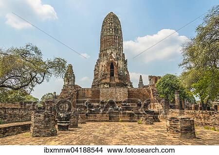 Ruine, buddhistischer Tempel, Tha Wa Su Kri, Ayutthaya, Chang Wat Phra Nakhon Si Ayutthaya, Thailand, Asien View Large Photo Image Picture - Ruine, buddhistischer Tempel, Tha Wa Su Kri, Ayutthaya, Chang Wat Phra Nakhon Si Ayutthaya, Thailand, Asien. Fotosearch