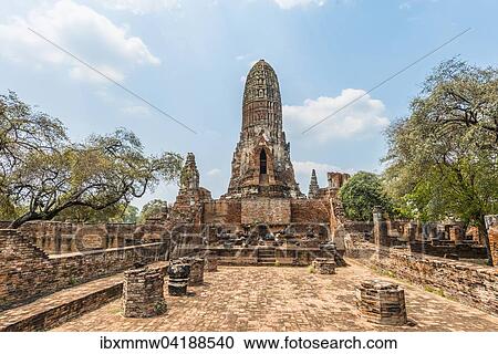 Ruine, buddhistischer Tempel, Tha Wa Su Kri, Ayutthaya, Chang Wat Phra Nakhon Si Ayutthaya, Thailand, Asien View Large Photo Image Stock Image - Ruine, buddhistischer Tempel, Tha Wa Su Kri, Ayutthaya, Chang Wat Phra Nakhon Si Ayutthaya, Thailand, Asien. Fotosearch