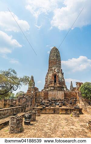 Ruine, buddhistischer Tempel, Tha Wa Su Kri, Ayutthaya, Chang Wat Phra Nakhon Si Ayutthaya, Thailand, Asien View Large Photo Image Stock Photo - Ruine, buddhistischer Tempel, Tha Wa Su Kri, Ayutthaya, Chang Wat Phra Nakhon Si Ayutthaya, Thailand, Asien. Fotosearch