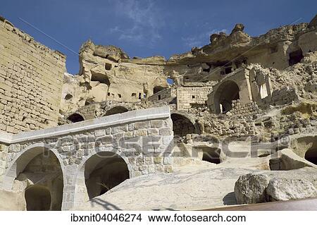 Ruine der Tauferkirche, Cavusin, Provinz Nevsehir, Kappadokien, Turkei, Asien View Large Photo Image Picture - Ruine der Tauferkirche, Cavusin, Provinz Nevsehir, Kappadokien, Turkei, Asien. Fotosearch