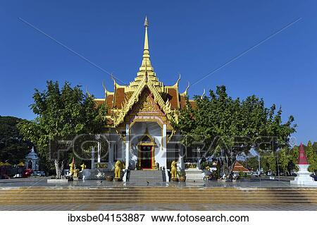 San Lak Muang, Mueang, Stadtsaule, Schrein, City Pillar Shrine, Ubon Ratchathani, Isan, Isaan, Thailand, Asien View Large Photo Image Stock Photo - San Lak Muang, Mueang, Stadtsaule, Schrein, City Pillar Shrine, Ubon Ratchathani, Isan, Isaan, Thailand, Asien. Fotosearch
