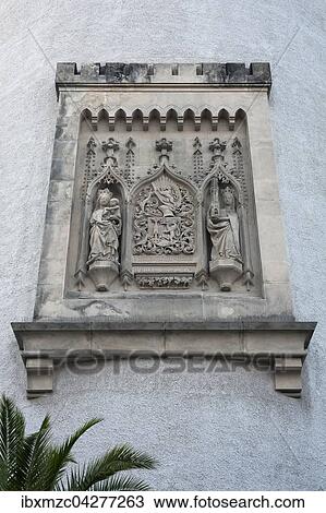 Sandsteinrelief, Dicker Turm, Stadtwappen mit zwei Figuren Maria und Barbara, Gorlitz, Oberlausitz, Sachsen, Deutschland, Europa View Large Photo Image Stock Image - Sandsteinrelief, Dicker Turm, Stadtwappen mit zwei Figuren Maria und Barbara, Gorlitz, Oberlausitz, Sachsen, Deutschland, Europa. Fotosearch