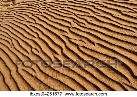 Sandwellen, Muster, Oberflachenstruktur einer Sanddune, Tassili n'Ajjer, Sahara, Algerien, Afrika View Large Photo Image Stock Photo - Sandwellen, Muster, Oberflachenstruktur einer Sanddune, Tassili n'Ajjer, Sahara, Algerien, Afrika. Fotosearch
