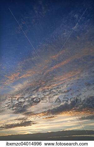 Schafchenwolken, Altocumulus, am Abendhimmel, Deutschland, Europa View Large Photo Image Stock Photograph - Schafchenwolken, Altocumulus, am Abendhimmel, Deutschland, Europa. Fotosearch