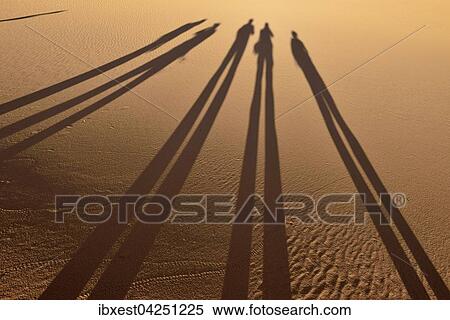 Schatten von Menschen auf einer Sanddune, Tassili n'Ajjer Nationalpark, UNESCO Weltnaturerbe, Sahara, Nordafrika, Algerien, Afrika View Large Photo Image Stock Photography - Schatten von Menschen auf einer Sanddune, Tassili n'Ajjer Nationalpark, UNESCO Weltnaturerbe, Sahara, Nordafrika, Algerien, Afrika. Fotosearch