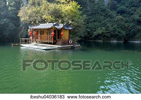 Schiffsanlegestelle, Baofeng See, UNESCO-Weltkulturerbe, Wuling Yuan, Zhangjiajie Nationalpark, Provinz Hunan, China, Asien View Large Photo Image Stock Image - Schiffsanlegestelle, Baofeng See, UNESCO-Weltkulturerbe, Wuling Yuan, Zhangjiajie Nationalpark, Provinz Hunan, China, Asien. Fotosearch
