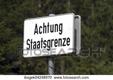 Schild Staatsgrenze Osterreich Deutschland, Grenze bei Reit im Winkl, Oberbayern, Bayern, Deutschland, Europa View Large Photo Image Stock Image - Schild Staatsgrenze Osterreich Deutschland, Grenze bei Reit im Winkl, Oberbayern, Bayern, Deutschland, Europa. Fotosearch