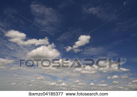 Schonwetterwolken, Cumulus humilis, Bayern, Deutschland, Europa View Large Photo Image Stock Photo - Schonwetterwolken, Cumulus humilis, Bayern, Deutschland, Europa. Fotosearch
