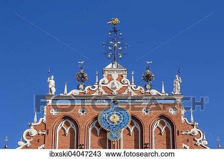 Schwarzhaupterhaus am Rathausplatz, Altstadt, UNESCO-Weltkulturerbe, Riga, Lettland, Europa View Large Photo Image Stock Image - Schwarzhaupterhaus am Rathausplatz, Altstadt, UNESCO-Weltkulturerbe, Riga, Lettland, Europa. Fotosearch