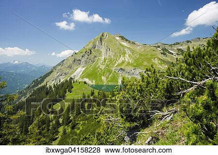 Seealpsee und Seekopfel, 1919m, Allgauer Alpen, Allgau, Bayern, Deutschland, Europa View Large Photo Image Stock Photo - Seealpsee und Seekopfel, 1919m, Allgauer Alpen, Allgau, Bayern, Deutschland, Europa. Fotosearch