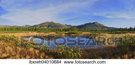 Picture - Sieben Moser, dahinter die Kitzbuhler Alpen, Sieben Moser, Gerlos-Pass, Salzburg, Osterreich, Europa. Fotosearch
