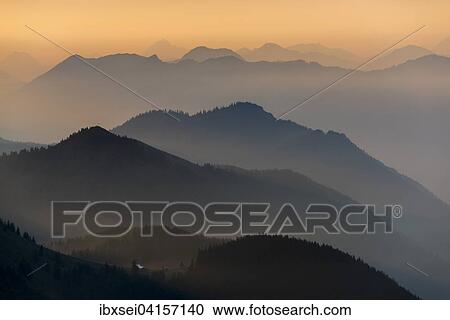 Sonnenaufgang uber den Bayerischen Alpen, Herzogstand, Oberbayern, Bayern, Deutschland, Europa View Large Photo Image Stock Image - Sonnenaufgang uber den Bayerischen Alpen, Herzogstand, Oberbayern, Bayern, Deutschland, Europa. Fotosearch