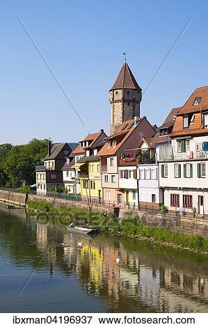 Spitzer Turm und Tauber, Wertheim, Tauberfranken, Baden-Wurttemberg, Deutschland, Europa View Large Photo Image Stock Photo - Spitzer Turm und Tauber, Wertheim, Tauberfranken, Baden-Wurttemberg, Deutschland, Europa. Fotosearch