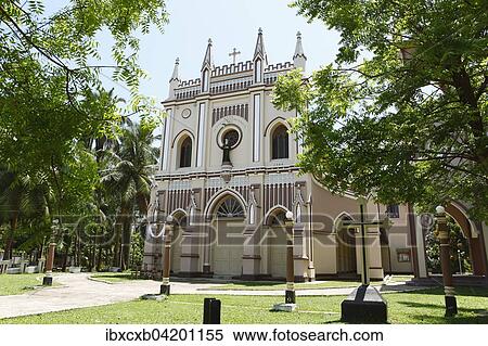 St. Benedict Kirche, Waikkal, Westprovinz, Sri Lanka, Asien View Large Photo Image Stock Photography - St. Benedict Kirche, Waikkal, Westprovinz, Sri Lanka, Asien. Fotosearch