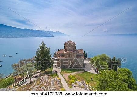 St. Johannes-von-Kaneo-Kirche, Unesco-Weltkulturerbe, am Ohrid-See, Ohrid, Mazedonien, Europa View Large Photo Image Stock Photo - St. Johannes-von-Kaneo-Kirche, Unesco-Weltkulturerbe, am Ohrid-See, Ohrid, Mazedonien, Europa. Fotosearch