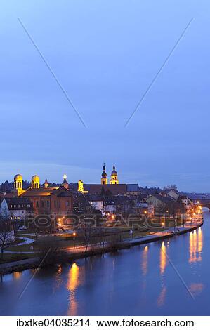 Stadtansicht, Kitzingen, Unterfranken, Bayern, Deutschland, Europa View Large Photo Image Picture - Stadtansicht, Kitzingen, Unterfranken, Bayern, Deutschland, Europa. Fotosearch
