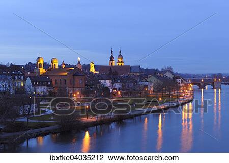 Stadtansicht, Kitzingen, Unterfranken, Bayern, Deutschland, Europa View Large Photo Image Stock Image - Stadtansicht, Kitzingen, Unterfranken, Bayern, Deutschland, Europa. Fotosearch