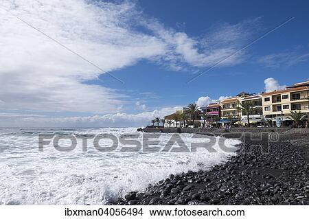 Strand, La Playa, Valle Gran Rey, La Gomera, Kanarische Inseln, Spanien, Europa View Large Photo Image Picture - Strand, La Playa, Valle Gran Rey, La Gomera, Kanarische Inseln, Spanien, Europa. Fotosearch