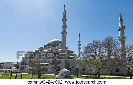 Suleymaniye Moschee, europaischer Teil, Istanbul, Turkei, Asien View Large Photo Image Stock Image - Suleymaniye Moschee, europaischer Teil, Istanbul, Turkei, Asien. Fotosearch