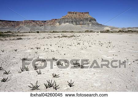 Tafelberg Factory Butte, bei Caineville, Utah, USA, Nordamerika View Large Photo Image Stock Photography - Tafelberg Factory Butte, bei Caineville, Utah, USA, Nordamerika. Fotosearch