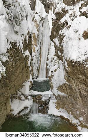 Tatzelwurm-Wasserfall, Untere Stufe, Mangfallgebirge, Oberaudorf, Oberbayern, Bayern, Deutschland, Europa View Large Photo Image Stock Image - Tatzelwurm-Wasserfall, Untere Stufe, Mangfallgebirge, Oberaudorf, Oberbayern, Bayern, Deutschland, Europa. Fotosearch