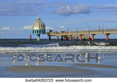 Tauchgondel an der Seebrucke von Zingst, Halbinsel Fischland-Darss-Zingst, Mecklenburg-Vorpommern, Deutschland, Europa View Large Photo Image Stock Image - Tauchgondel an der Seebrucke von Zingst, Halbinsel Fischland-Darss-Zingst, Mecklenburg-Vorpommern, Deutschland, Europa. Fotosearch