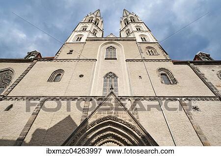 Turme der spatgotischen Pfarrkirche St. Peter und Paul, Gorlitz, Oberlausitz, Sachsen, Deutschland, Europa View Large Photo Image Stock Photo - Turme der spatgotischen Pfarrkirche St. Peter und Paul, Gorlitz, Oberlausitz, Sachsen, Deutschland, Europa. Fotosearch