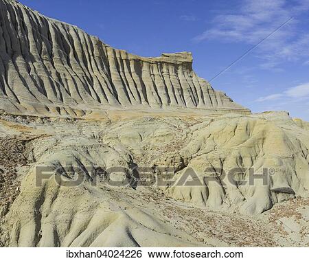 Stock Photograph - Versteinerter Wald Monumento Natural Bosques Petrificado, Sarmiento, Chubut, Argentinien, Sudamerika. Fotosearch