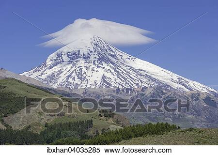 Vulkan Lanin, Neuquen, Argentinien, Sudamerika View Large Photo Image Stock Photography - Vulkan Lanin, Neuquen, Argentinien, Sudamerika. Fotosearch