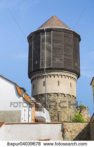 Wasserturm, Bautzen, Sachsen, Deutschland, Europa View Large Photo Image Stock Photo - Wasserturm, Bautzen, Sachsen, Deutschland, Europa. Fotosearch