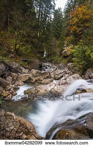 Wildbach in der Pollatschlucht, Schwangau, Ostallgau, Allgau, Schwaben, Bayern, Deutschland, Europa View Large Photo Image Stock Photo - Wildbach in der Pollatschlucht, Schwangau, Ostallgau, Allgau, Schwaben, Bayern, Deutschland, Europa. Fotosearch