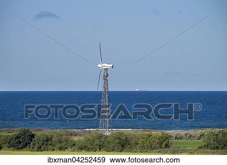 Windkraftanlage, Windrad von 1989, Ostseebad Wustrow, Fischland, Fischland-Darss-Zingst, Ostsee, Mecklenburg-Vorpommern, Deutschland, Europa View Large Photo Image Stock Photo - Windkraftanlage, Windrad von 1989, Ostseebad Wustrow, Fischland, Fischland-Darss-Zingst, Ostsee, Mecklenburg-Vorpommern, Deutschland, Europa. Fotosearch