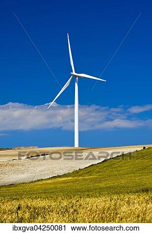 Windturbine bei Jerez de la Frontera, Andalusien, Spanien, Europa View Large Photo Image Stock Image - Windturbine bei Jerez de la Frontera, Andalusien, Spanien, Europa. Fotosearch